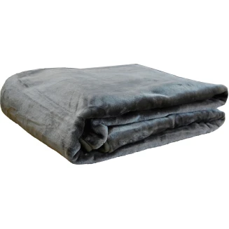 Κουβέρτα Βελουτέ King Size 240x260 Anna Riska 5 Anthracite