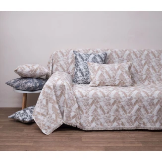 Ριχτάρι Τετραθέσιου 180x320 1571 Beige Anna Riska