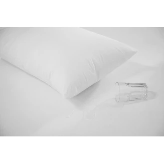 Επίστρωμα Αδιάβροχο Φροτέ Κούνιας 60x120+20 Λευκό Viopros