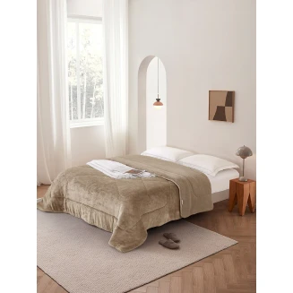 Κουβερτοπάπλωμα Υπέρδιπλο 220x240 Viopros Μοντάνα Γκρί