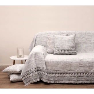 Ριχτάρι Τριθέσιου 180x280 3021 Γκρί Viopros