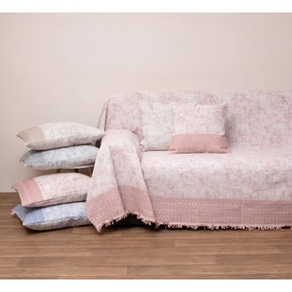 Ριχτάρι Τριθέσιου 180x280 3024 Κοραλί Viopros