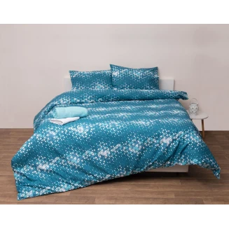 Σετ Πάπλωμα Υπέρδιπλο 220x240 Κάρτερ Πετρόλ Viopros