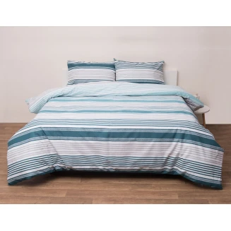 Σετ Πάπλωμα Υπέρδιπλο 220x240 Ντάλας Πετρόλ Viopros