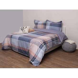 Σετ Πάπλωμα Υπέρδιπλο 220x240 Έμμα Γκρί Viopros