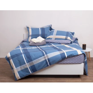 Σετ Πάπλωμα Υπέρδιπλο 220x240 Νιούτον Πετρόλ Viopros