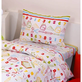 Σεντόνια Σετ Λίκνου 80x100 Viopros Σμάρτ