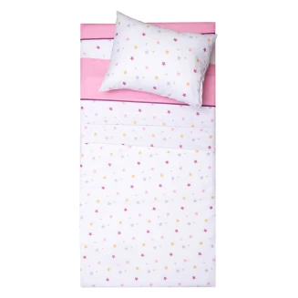 Πάπλωμα Κούνιας 120x160 Viopros Ίκαρος Ρόζ