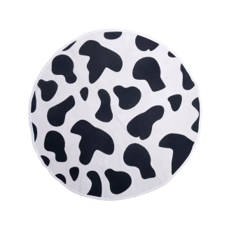 Ταπέτο Φ100εκ Viopros Μπέλλα Μαύρο