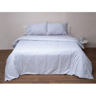 Παπλωματοθήκη Υπέρδιπλη 220x240 2550 Φανέλλα Γκρι Viopros