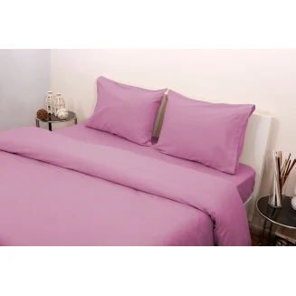 Παπλωματοθήκη Σετ Κούνιας 120x160 Viopros 3100 Φανέλλα Λιλά