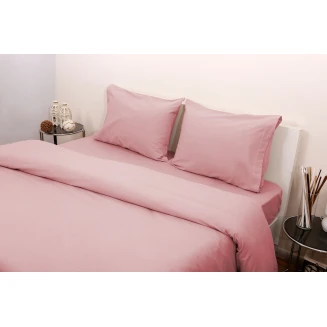 Παπλωματοθήκη Σετ Κούνιας 120x160 Viopros 3100 Φανέλλα Ρόζ