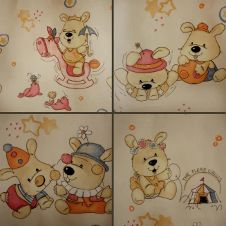 Κουρτίνα Παιδική Με Κρίκους 140x260 Mc Decor 2