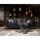 Ριχτάρι Πολυθρόνας (180Χ180) Mcdecor 236 Brown - MCDECOR 180x180