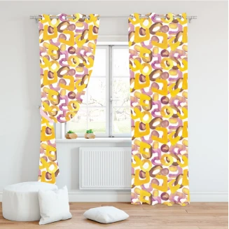 Κουρτίνα Με Κρίκους 140x270 Mc Decor 343