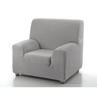 Ελαστικό Κάλυμμα Πολυθρόνας Akari Γκρι Ανοιχτό - MCDECOR 70x100