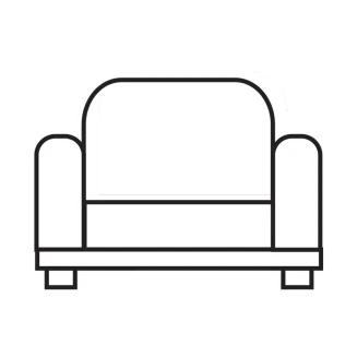 Ελαστικό Κάλυμμα Πολυθρόνας Tunez Εκρού - MCDECOR 70x110