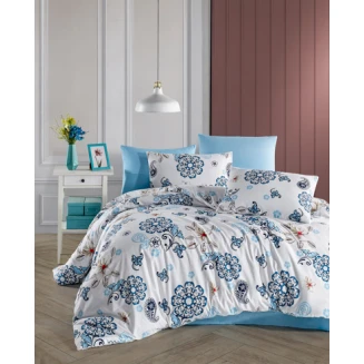 Σεντόνια Σετ Μονά 170x240 Mc Decor Olezka Blue