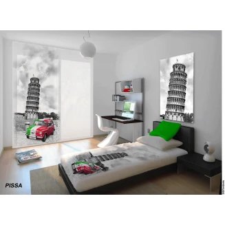 Κουρτίνα Με Κρίκους 200x260 Mc Decor Pissa