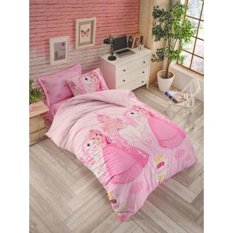 Πάπλωμα Σετ Μονό 160x240 Mc Decor Princess Horse