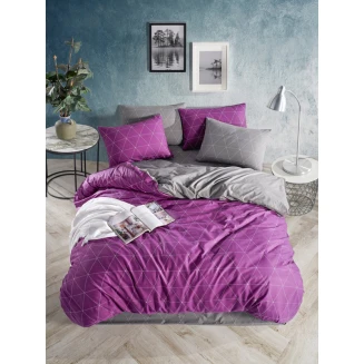 Παπλωματοθήκη Σετ Μονή 160x240 Mc Decor Dream Mauve