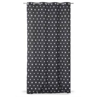 Κουρτίνα Με Κρίκους 140x240 Mc Decor Stars