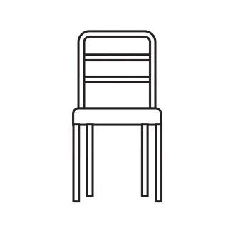 Σετ (2 Τμχ) Ελαστικά Καλύμματα Καπάκια Καρεκλών Tunez Θαλασσί - MCDECOR 40x50