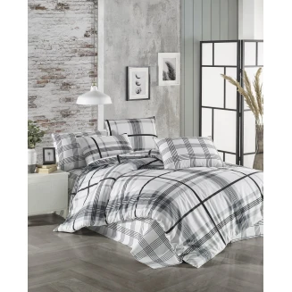 Σεντόνια Σετ Μονά 170x240 Mc Decor Wood Grey