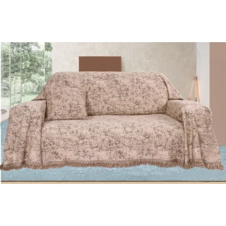 Ριχτάρι Διθέσιος 180x250 Mc Decor Zen Καφέ-Μπέζ