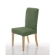 Σετ (2 Τμχ) Ελαστικά Καλύμματα Καρεκλών Με Πλάτη Akari Πράσινο