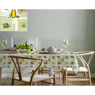 Τραπεζομάντηλο Αλέκιαστο 140x140 Mc Decor 120
