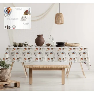 Τραπεζομάντηλο Αλέκιαστο 140x140 Mc Decor 121