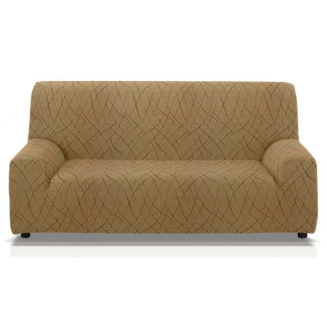 Ελαστικό Κάλυμμα Τετραθέσιου Καναπέ Mc Decor Akari Μπεζ