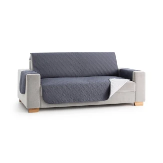 Κάλυμμα Αδιάβροχο Δίχρωμο Μεγάλου Διθέσιου Καναπέ 130x200 Mc Decor Sumba Γκρί-Ανοιχτό Γκρί