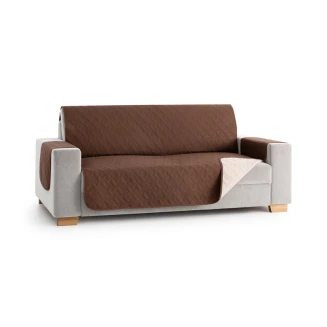 Κάλυμμα Αδιάβροχο Δίχρωμο Διθέσιου Καναπέ 130x180 Mc Decor Sumba Καφέ-Μπέζ