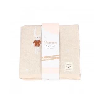 Κουβέρτα Πικέ Ζακάρ Αγκαλιάς 80x110 Kidzroom Vadobag Κουνελάκι