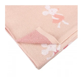 Κουβέρτα Πικέ Ζακάρ Αγκαλιάς 80x110 Kidzroom  Ποντίκι