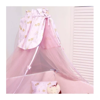 Κουνουπιέρα 180x500 Oliver Baby Σχ. 412 Ροζ