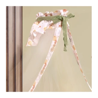 Κουνουπιέρα 180x500 Oliver Baby Σχ. 413 Λαδί