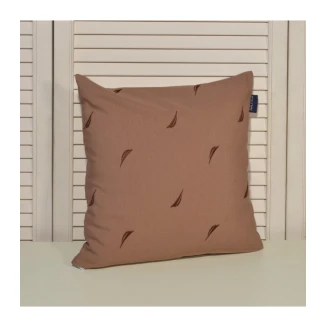 Μαξιλαροθήκη Διακοσμητική Λονέτα Κεντητή 40x40 Nautica Σχ. 225 Καφέ Σκούρο