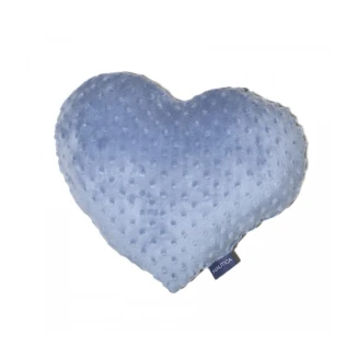 Μαξιλάρι Διακοσμητικό  Βελουτέ Ανάγλυφο 33x38 Nautica Σχ. 957 Καρδιά Μπλε