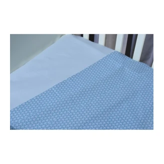 Σεντόνια Σετ  Λίκνου 2 Τεμαχίων 75x110 Oliver Baby Σχ. 146 Πετρόλ