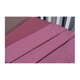 Σεντόνια Σετ  Λίκνου 2 Τεμαχίων 75x110 Oliver Baby Σχ. 147 Μωβ