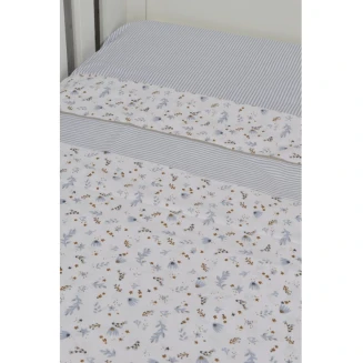 Σεντόνια Σετ  Λίκνου 2 Τεμαχίων 75x110 Oliver Baby Σχ. 401 Ραφ