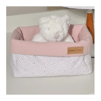 Καλάθι Αποθήκευσης Διπλής Όψης 25x15x13 Oliver Baby Σχ. 402 Σάπιο Μήλο