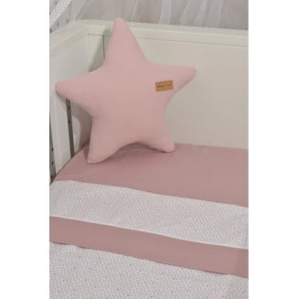 Σεντόνια Σετ  Λίκνου 2 Τεμαχίων 75x110 Oliver Baby Σχ. 402 Σάπιο Μήλο