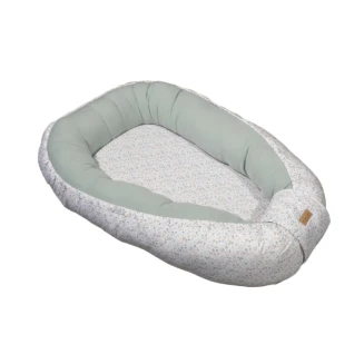 Φωλία Διπλής Όψης-Πλεκτό 75x110 Oliver Baby Σχ. 403 Μέντα