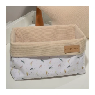 Καλάθι Αποθήκευσης Διπλής Όψης 25x15x13 Oliver Baby Σχ. 404 Μπέζ