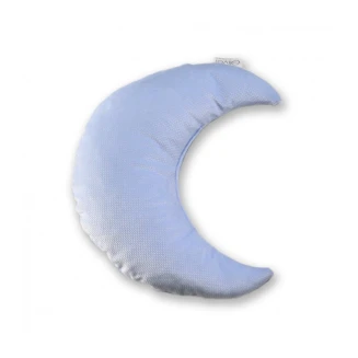 Μαξιλάρι Διακοσμητικό  Βελουτέ 30x26 Oliver Baby Μισοφέγγαρο Σιέλ