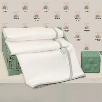 Πάνα Φανελλένια Με Ρέλι 80x80 200 γρ/τμ Oliver Baby Design 313